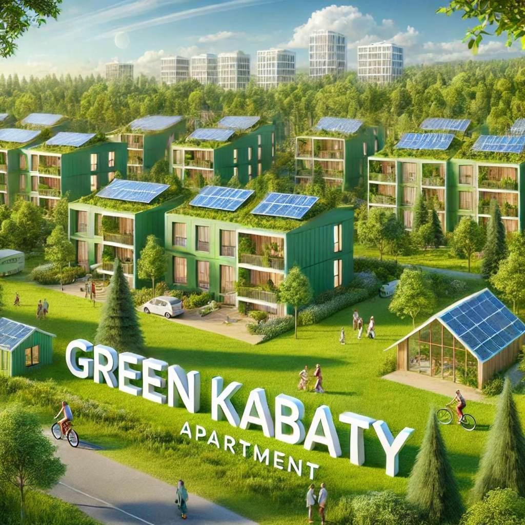 Fresh Green Kabaty Apartment 4 Warschau Exterior foto